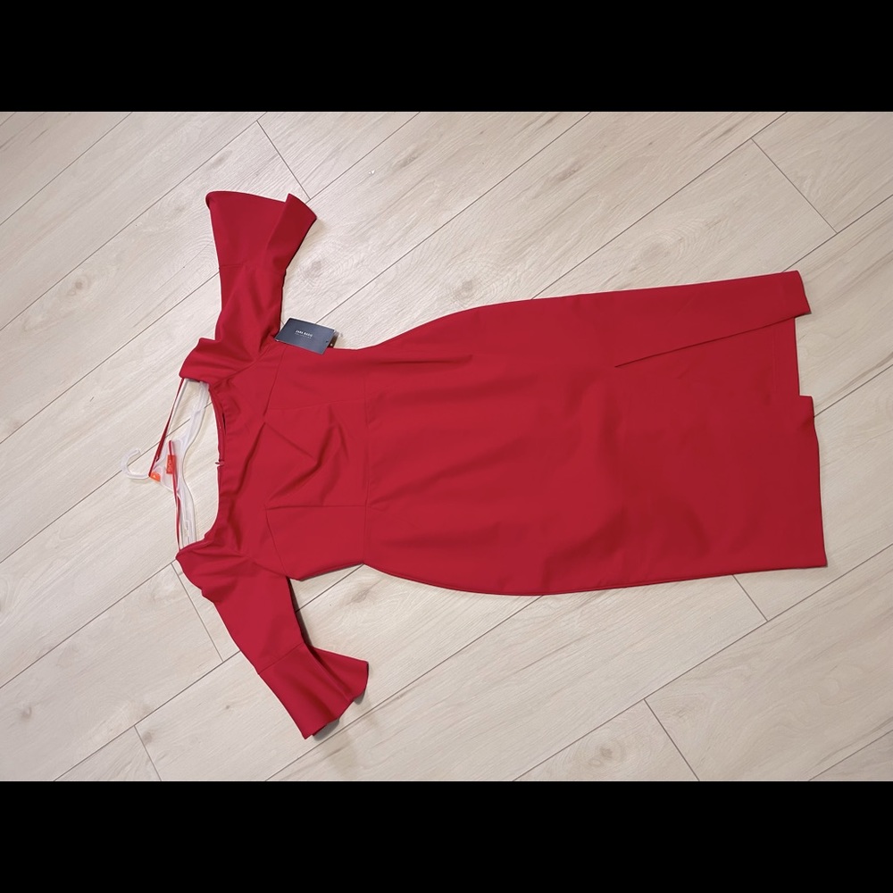 Ruby red, NWT thought I’d wear it NewYears, sadly no